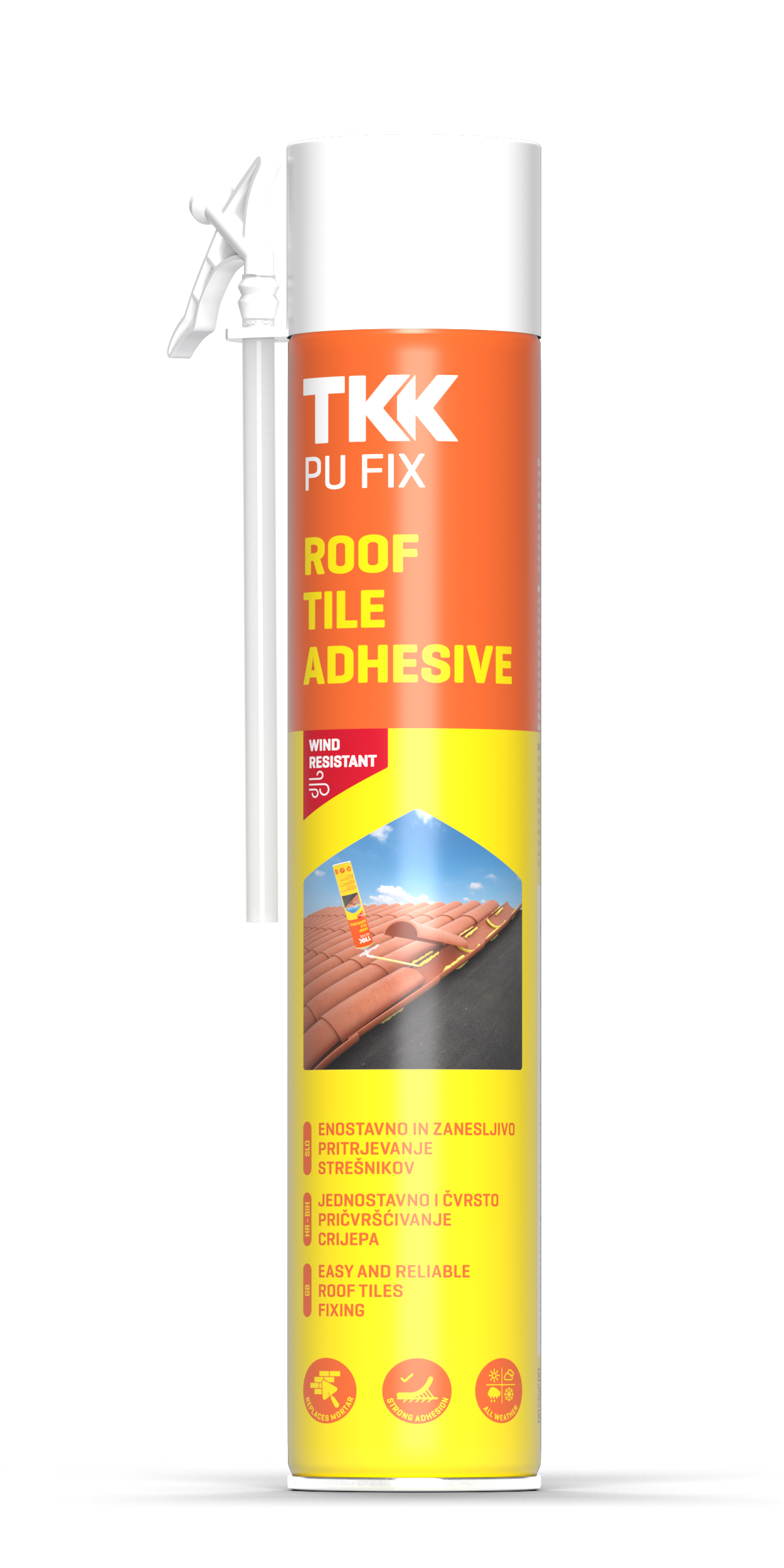 PU FIX - M 750 ML ROOF TILE ADHESIVE / lepidlo na strešné tašky