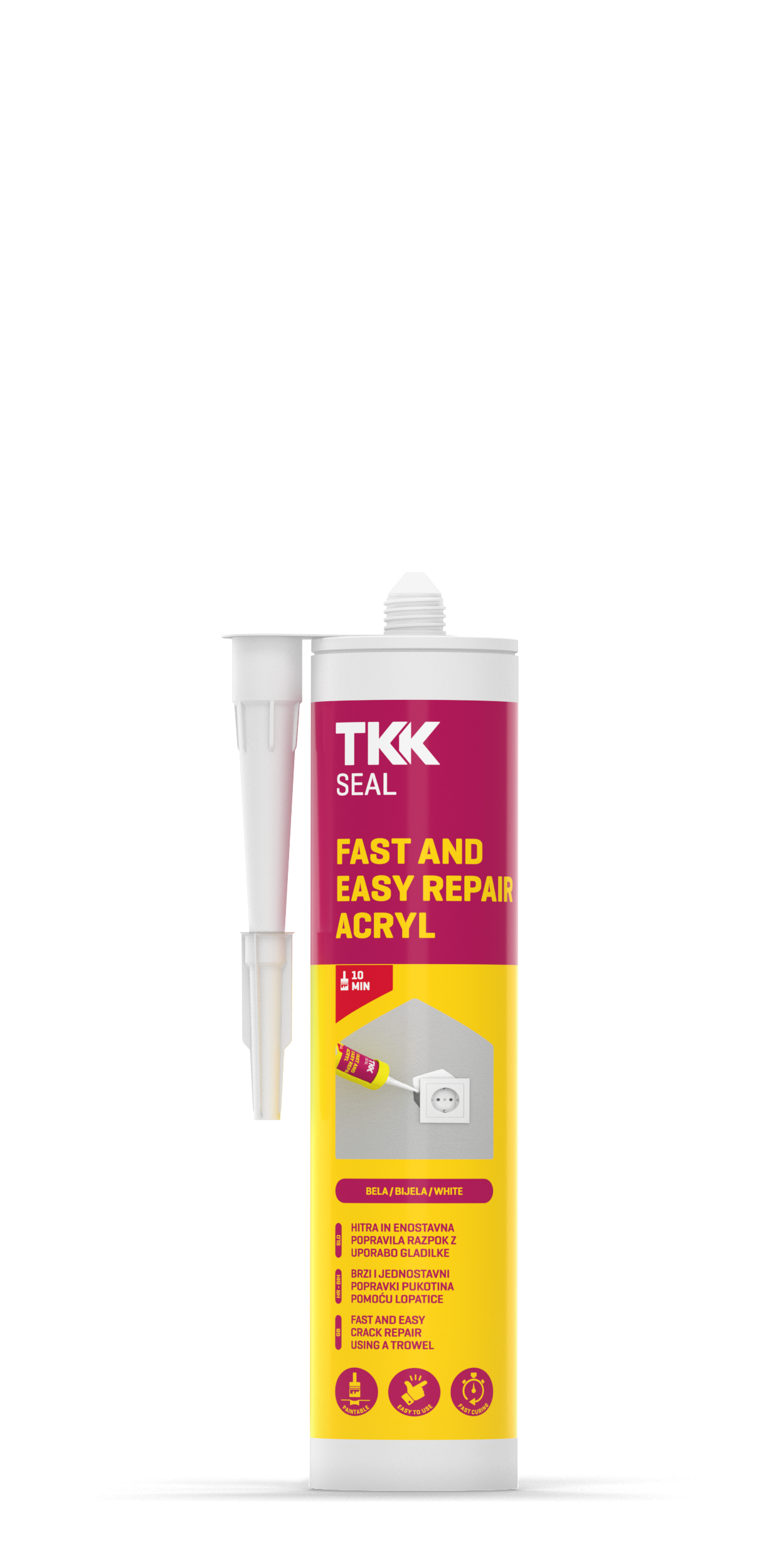 TEKADOM ACRYL LIGHT WHITE 300ML / šľahaný akryl